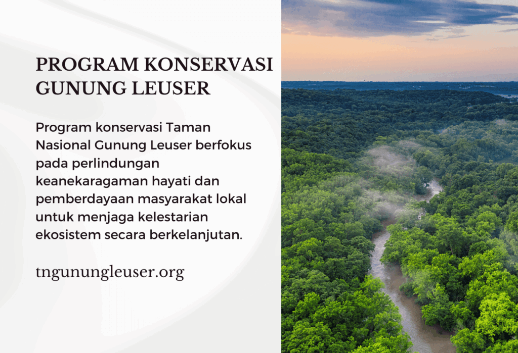 Program Konservasi dan Rehabilitasi Ekosistem