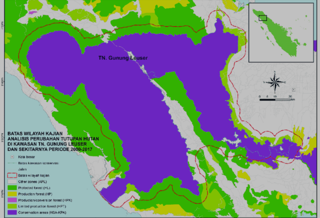 Status dan Luas Kawasan Konservasi